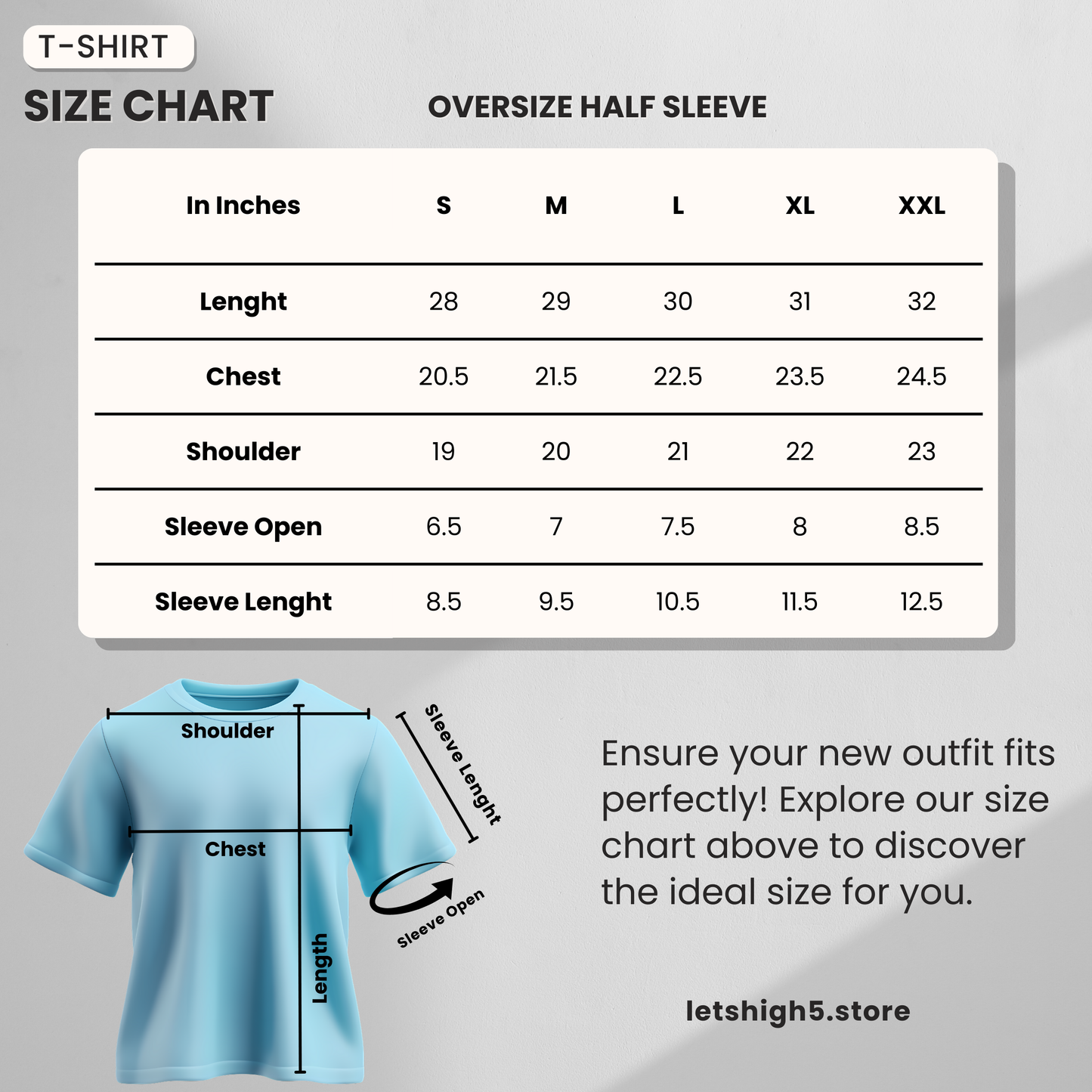 Let's High5 - Unisex Oversized Classic T-Shirt | Multicolor