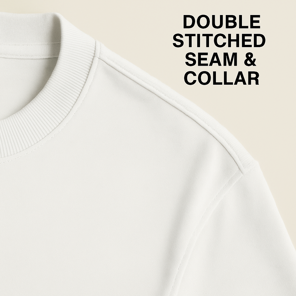 letshigh5 oversized white t-shirt